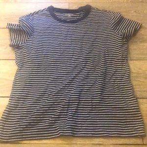 Black and white striped shirt